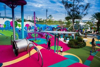 BarraShoppingSul inaugura espaço de lazer ao ar livre voltado para o público infantil BarraShoppingSul inaugura espaço de lazer ao ar livre voltado para o público infantil