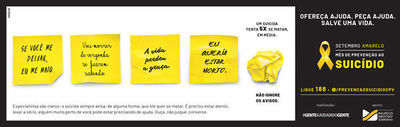 Moove desenvolve ação de prevenção ao suicídio Moove desenvolve ação de prevenção ao suicídio