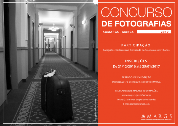 Concurso fotográfico do Margs valoriza profissionais locais Concurso fotográfico do Margs valoriza profissionais locais