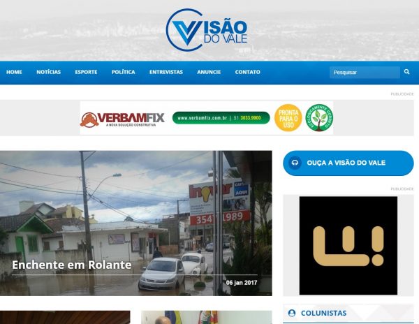 Grupo de comunicação Visão do Vale completa dois meses no mercado Grupo de comunicação Visão do Vale completa dois meses no mercado