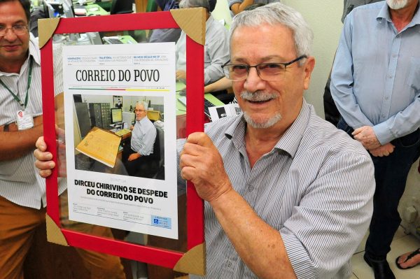 Dirceu Chivirino deixa Correio do Povo após mais de 50 anos Dirceu Chivirino deixa Correio do Povo após mais de 50 anos