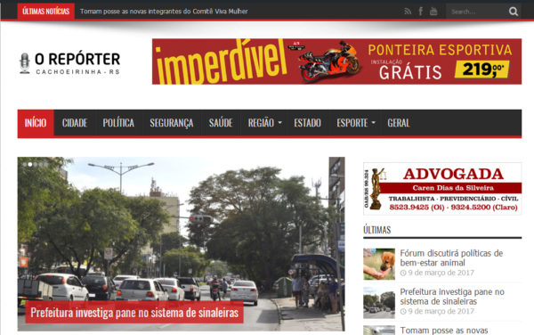 Portal de notícias sobre Cachoeirinha celebra um ano de atividades Portal de notícias sobre Cachoeirinha celebra um ano de atividades
