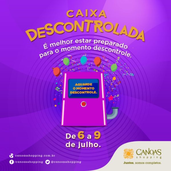 Bistrô promove ação para liquidação do Canoas Shopping Bistrô promove ação para liquidação do Canoas Shopping
