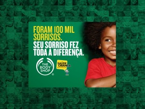 8 Total Brand impactou 2,9 milhões com a campanha #doeumsorriso 8 Total Brand impactou 2,9 milhões com a campanha #doeumsorriso