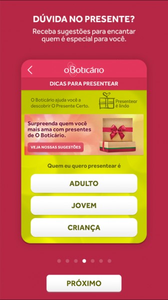 W3haus cria aplicativo para O Boticário W3haus cria aplicativo para O Boticário