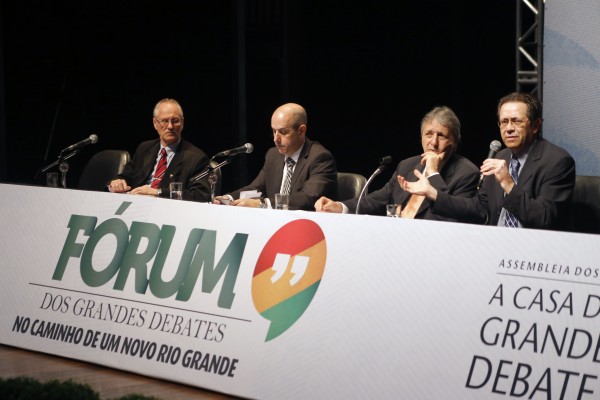 Fórum debate alternativas para recuperar economia do Estado Fórum debate alternativas para recuperar economia do Estado