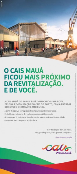 Competence cria divulgação para revitalização do Cais Mauá Competence cria divulgação para revitalização do Cais Mauá