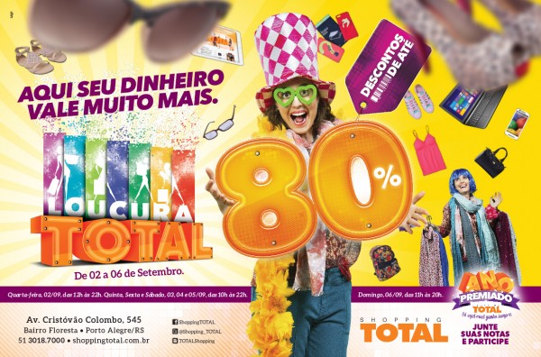 Campanha do Loucura Total destaca otimismo e oportunidades Campanha do Loucura Total destaca otimismo e oportunidades