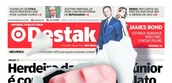 Edição especial do jornal Destak circula em Porto Alegre Edição especial do jornal Destak circula em Porto Alegre