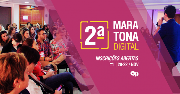 Maratona do Marketing Digital terá final de semana de workshops Maratona do Marketing Digital terá final de semana de workshops