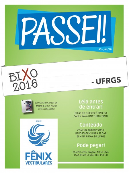 Revista Passei! chega à quinta edição Revista Passei! chega à quinta edição