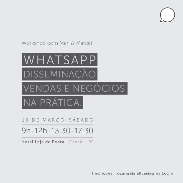 WhatsApp como ferramenta de negócios é tema de curso em Gramado WhatsApp como ferramenta de negócios é tema de curso em Gramado