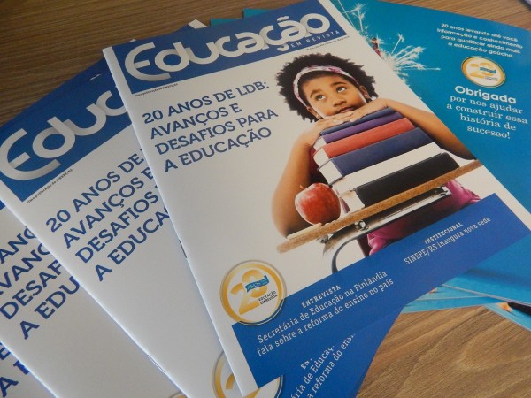 Educação em Revista inicia comemorações de seus 20 anos Educação em Revista inicia comemorações de seus 20 anos