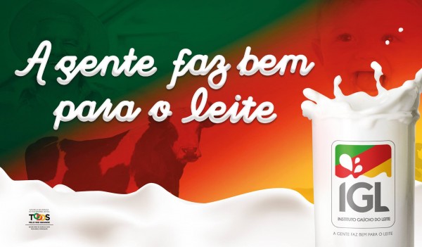 Campanha reforça qualidade do leite gaúcho Campanha reforça qualidade do leite gaúcho