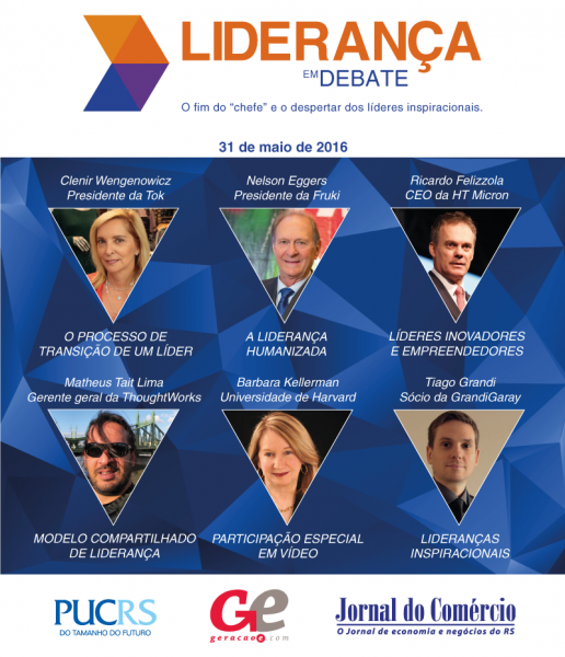 Liderança é tema de debate em evento do Jornal do Comércio Liderança é tema de debate em evento do Jornal do Comércio