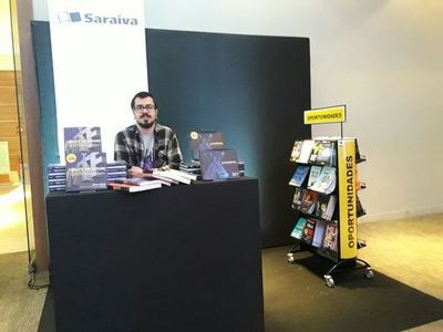 Livraria Saraiva est com estande no FIC 2017