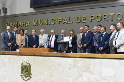 ACPA é homenageada na Câmara de Vereadores ACPA é homenageada na Câmara de Vereadores