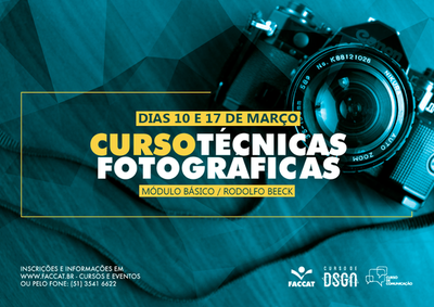Egresso da Faccat retorna à universidade para conduzir curso de Fotografia Egresso da Faccat retorna à universidade para conduzir curso de Fotografia