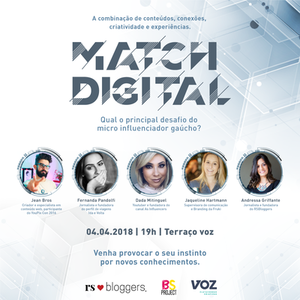 Match Digital debate marketing de influência no Rio Grande do Sul Match Digital debate marketing de influência no Rio Grande do Sul
