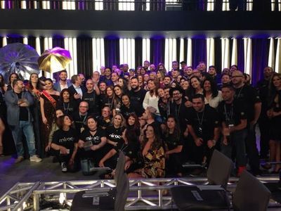 Equipe da Band comemora sucesso de mais um Miss RS Be Emotion Equipe da Band comemora sucesso de mais um Miss RS Be Emotion