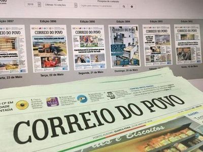 Liberado o acesso online da edição de hoje do Correio do Povo Liberado o acesso online da edição de hoje do Correio do Povo