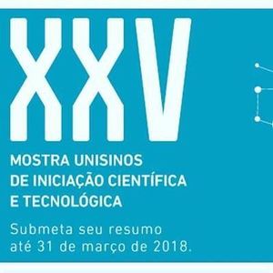Unisinos realiza segunda edição de Mostra de Iniciação Científica Unisinos realiza segunda edição de Mostra de Iniciação Científica