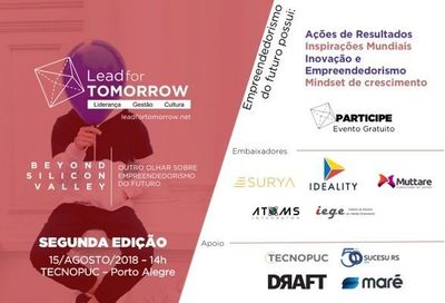 Segunda edição do Lead For Tomorrow acontece em agosto Segunda edição do Lead For Tomorrow acontece em agosto