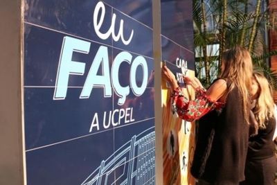 Campanha institucional da UCPel valoriza pessoas Campanha institucional da UCPel valoriza pessoas
