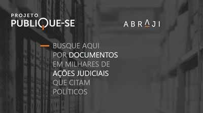 Plataforma de busca ajuda repórteres a encontrar ações citando políticos Plataforma de busca ajuda repórteres a encontrar ações citando políticos