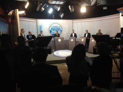 "Um dia histórico", diz gerente de Jornalismo da Record sobre debate "Um dia histórico", diz gerente de Jornalismo da Record sobre debate