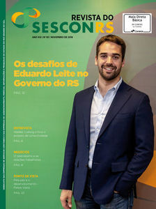 Revista Sescon-RS traz matéria de capa com Eduardo Leite Revista Sescon-RS traz matéria de capa com Eduardo Leite