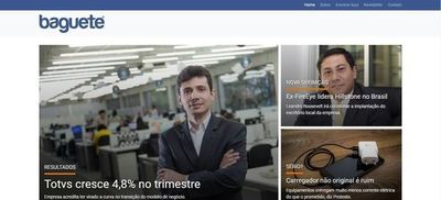 Baguete Diário atualiza portal pela terceira vez desde sua fundação Baguete Diário atualiza portal pela terceira vez desde sua fundação