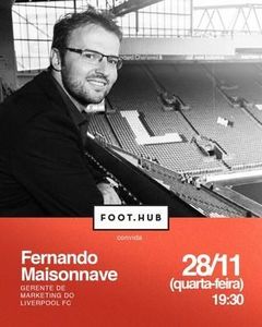Gerente de Marketing do Liverpool palestra em Porto Alegre Gerente de Marketing do Liverpool palestra em Porto Alegre