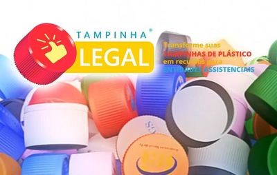 Ação Tampinha Legal recolhe 131 toneladas de material Ação Tampinha Legal recolhe 131 toneladas de material