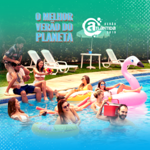 Verão e bom humor permeiam nova campanha da rádio Atlântida Verão e bom humor permeiam nova campanha da rádio Atlântida