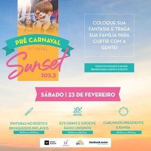 Unisinos FM e Melnick Even organizam pré-Carnaval no Pontal Unisinos FM e Melnick Even organizam pré-Carnaval no Pontal