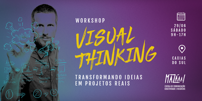 Curso sobre visual thinking acontece em Caxias do Sul Curso sobre visual thinking acontece em Caxias do Sul