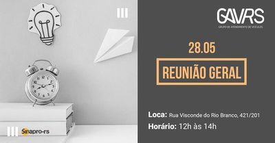 GAV-RS promove reunião geral para anunciar planejamento do ano GAV-RS promove reunião geral para anunciar planejamento do ano