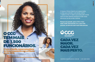 Nova campanha institucional do Centro Clínico Gaúcho busca reforçar crescimento Nova campanha institucional do Centro Clínico Gaúcho busca reforçar crescimento