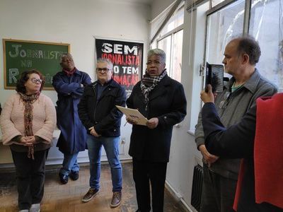 "Queremos fazer do SindJors a casa dos jornalistas", diz Vera Daisy "Queremos fazer do SindJors a casa dos jornalistas", diz Vera Daisy