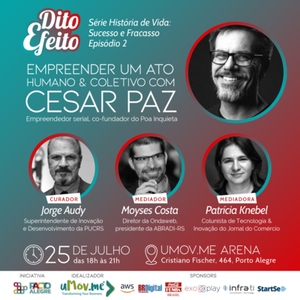 Cesar Paz fala em evento sobre empreendedorismo Cesar Paz fala em evento sobre empreendedorismo