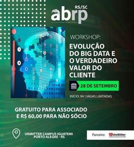 ABRP RS e SC realizam workshop voltado  evoluo do big data