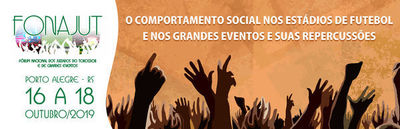 Evento sobre comportamento social nos estádios contará com jornalistas Evento sobre comportamento social nos estádios contará com jornalistas