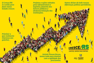 Moove desenvolve campanha para o Cresce/RS Moove desenvolve campanha para o Cresce/RS