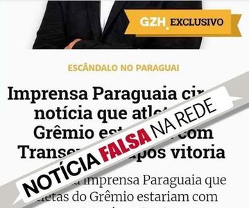 GaúchaZH é vítima de fake news GaúchaZH é vítima de fake news