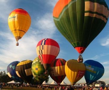 Jornal Folha do Mate promove evento de balonismo Jornal Folha do Mate promove evento de balonismo
