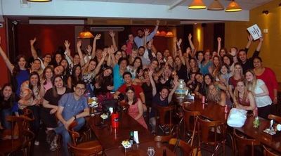 Happy hour celebra 50 anos do curso de Relações Públicas da Famecos Happy hour celebra 50 anos do curso de Relações Públicas da Famecos