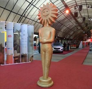 Sinalização do Festival de Cinema está por toda a cidade Sinalização do Festival de Cinema está por toda a cidade