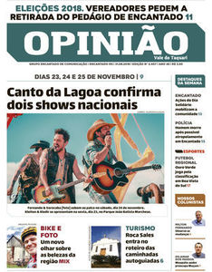 Jornal Opinião Vale do Taquari conta com novidades em suas páginas Jornal Opinião Vale do Taquari conta com novidades em suas páginas