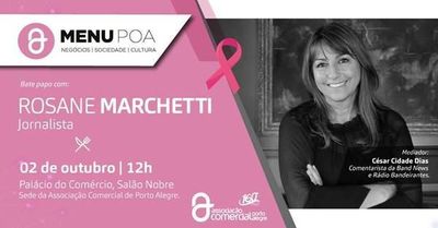 Rosane Marchetti é a próxima convidada do MenuPOA Rosane Marchetti é a próxima convidada do MenuPOA